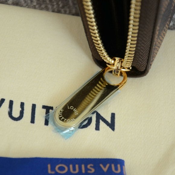 LV ZIPPY WALLET Damier Ebene Brown Genuine leather - Picture 2 of 5